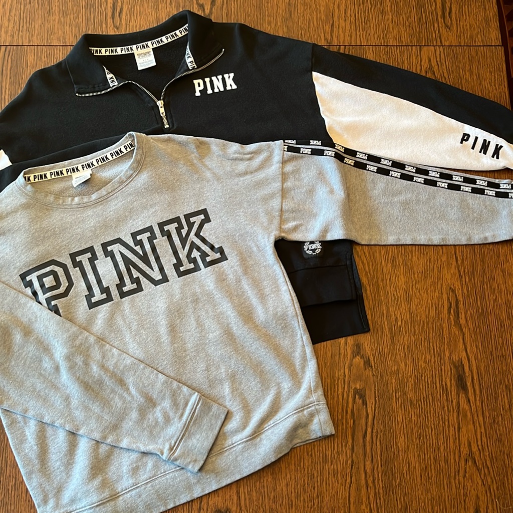 Value Pkg 2 Pink Sweatshirts Size S